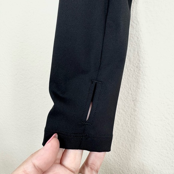 Halara Black Cloudful Air Plush Cropped Yoga Sports Top Medium NWT - Picture 4 of 11